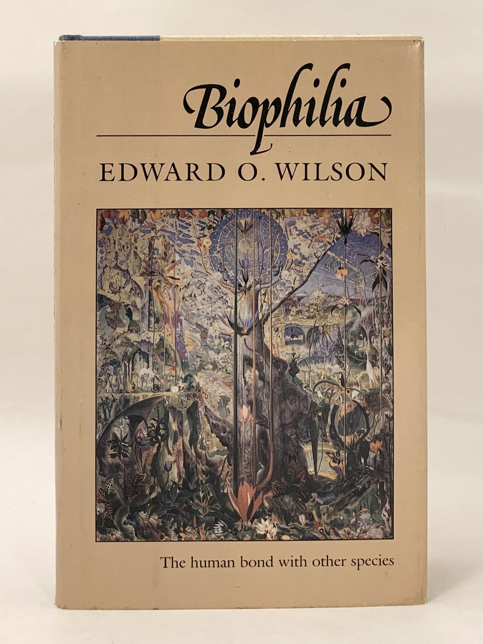 book cover of Biophilia (1984)