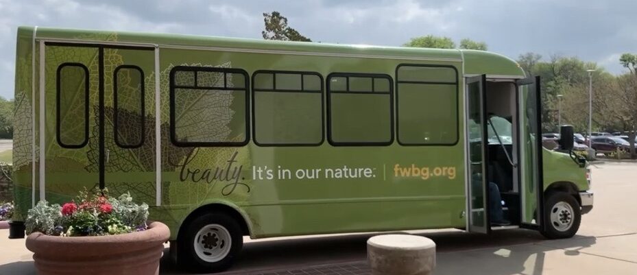 Fort Worth Botanic Garden Beauty Bus