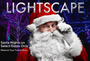 Santa at Lightscape 2023