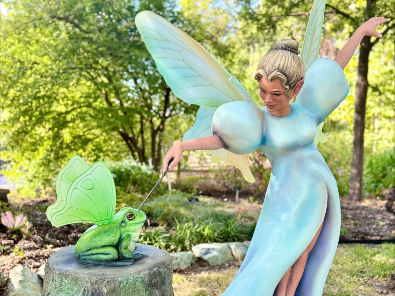 Outdoor Exhibit: Enchanted Garden